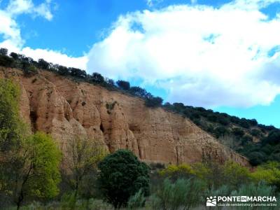 Cárcavas del Río Perales - Sierra Oeste de Madrid; viaje otoño; noviembre